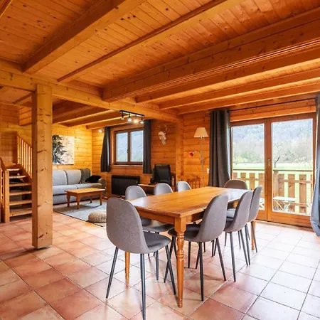 Bois De Champelle -7- Magnifique Chalet 8 Pers Morillon Exterior photo